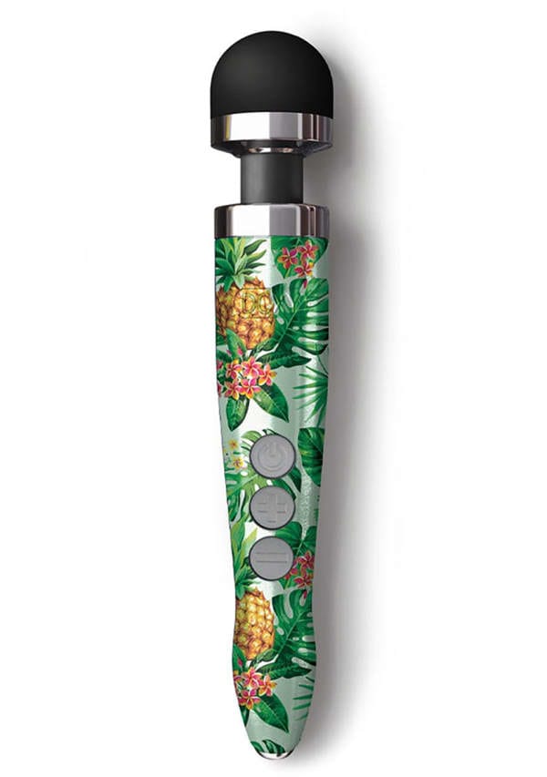DOXY Die Cast 3 Rechargeable - Powerful Compact Massage Wand - Attachment Compatible | Pineapple Doxy - For Me To Love