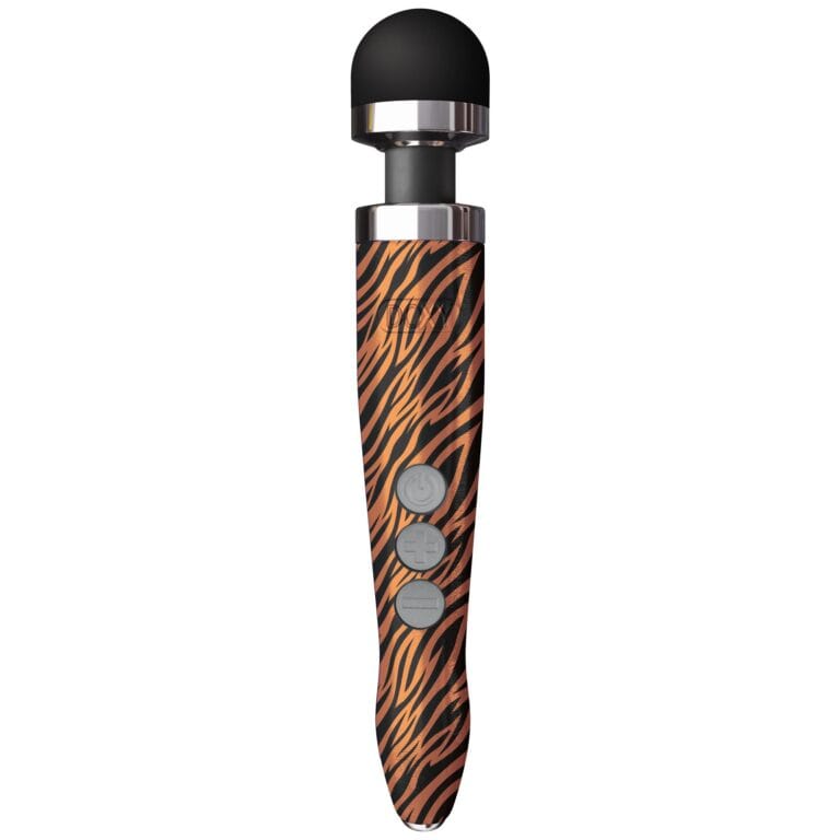 DOXY Die Cast 3 Rechargeable - Powerful Compact Massage Wand - Attachment Compatible | Tiger Doxy - For Me To Love