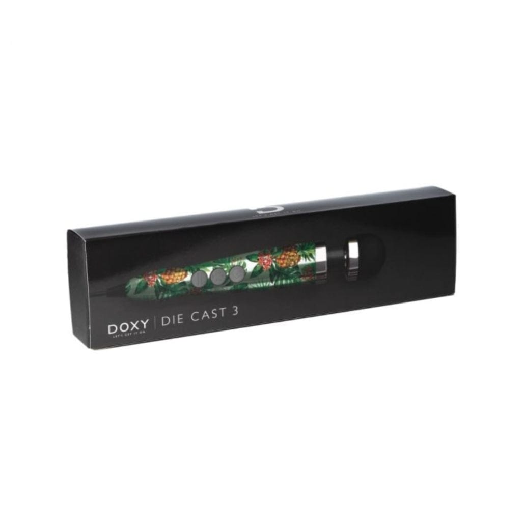 Doxy DOXY DIE CAST 3 PINEAPPLE - POWERFUL & COMPACT MAINS POWERED WAND - ATTACHMENT COMPATIBLE