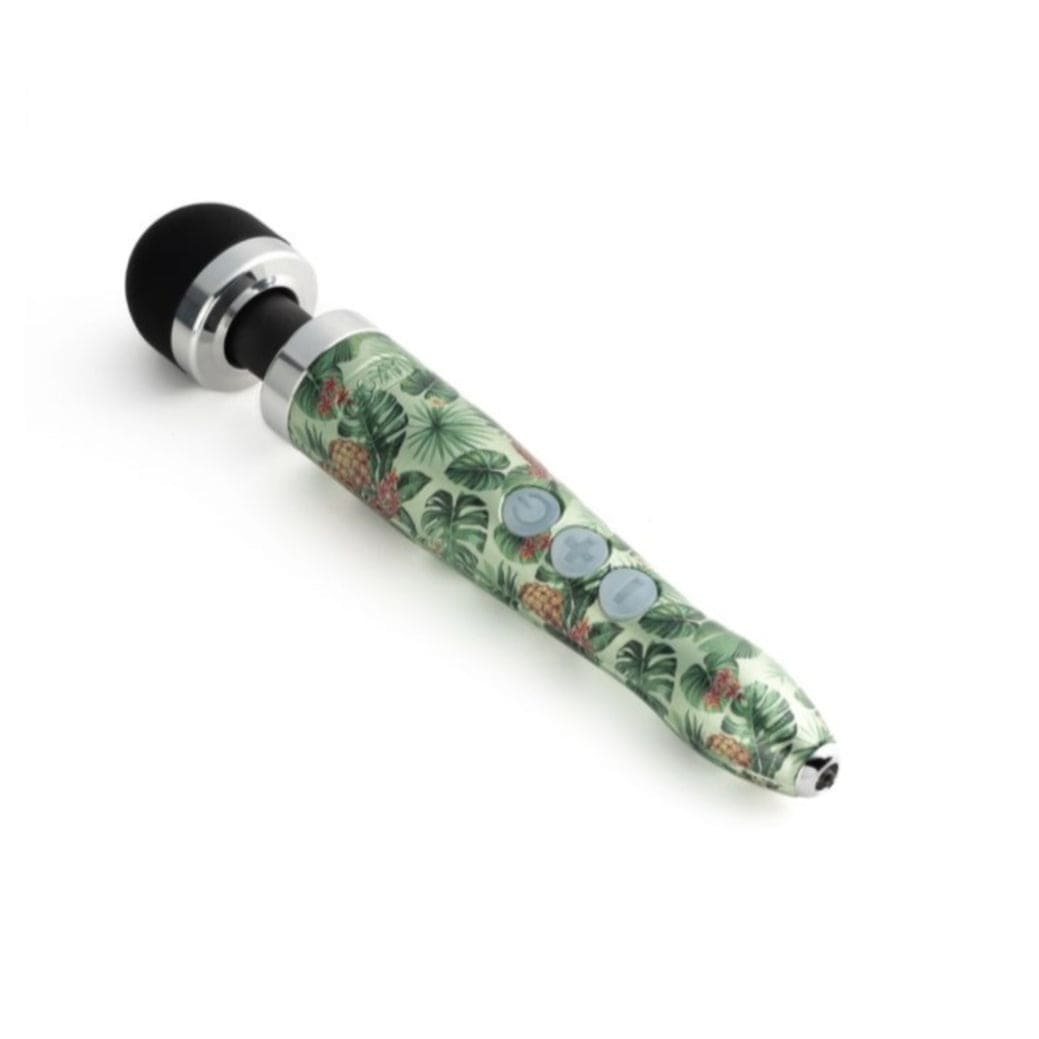 Doxy DOXY DIE CAST 3 PINEAPPLE RECHARGEABLE - IDEAL COMPACT TRAVEL WAND - WOMAN'S BEST FRIEND - ATTACHMENT COMPATIBLE