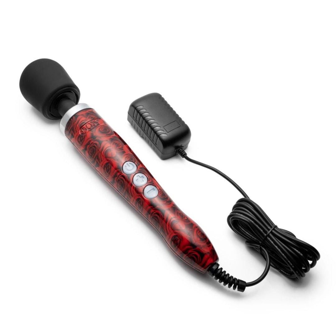 Doxy DOXY DIE CAST ROSE - POWERFUL PLUG-IN MULTI SPEED WAND MASSAGER