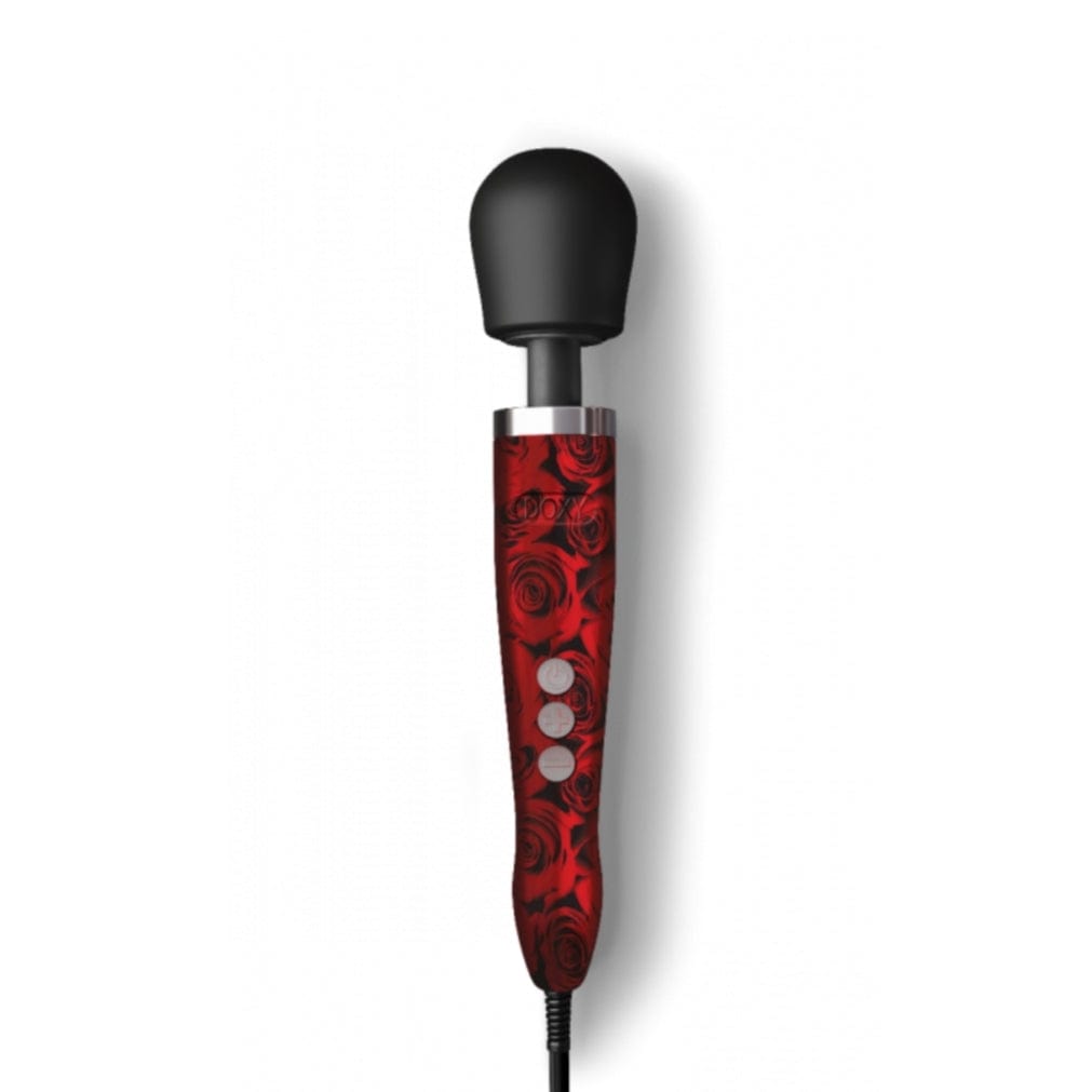 Doxy DOXY DIE CAST ROSE - POWERFUL PLUG-IN MULTI SPEED WAND MASSAGER