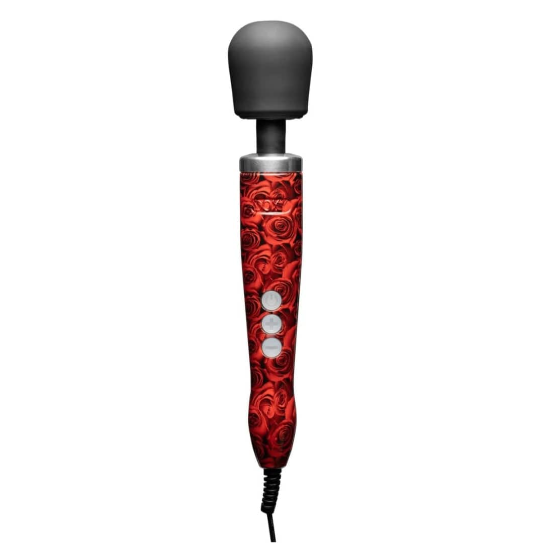 Doxy DOXY DIE CAST ROSE - POWERFUL PLUG-IN MULTI SPEED WAND MASSAGER