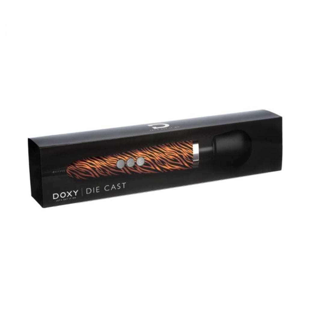 Doxy DOXY DIE CAST TIGER - POWERFUL PLUG-IN MULTI SPEED WAND MASSAGER