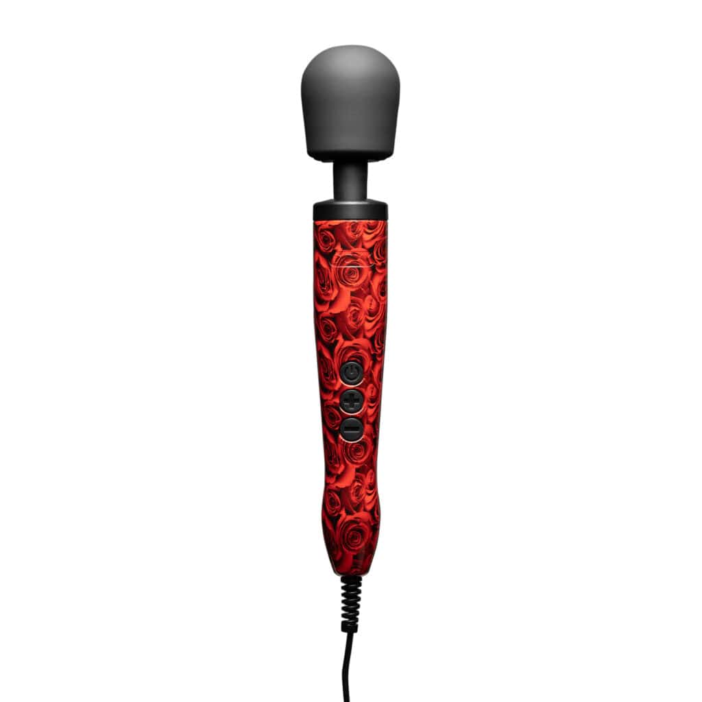 Doxy DOXY ORIGINAL ROSE - POWERFUL PLUG-IN MULTI SPEED WAND MASSAGER