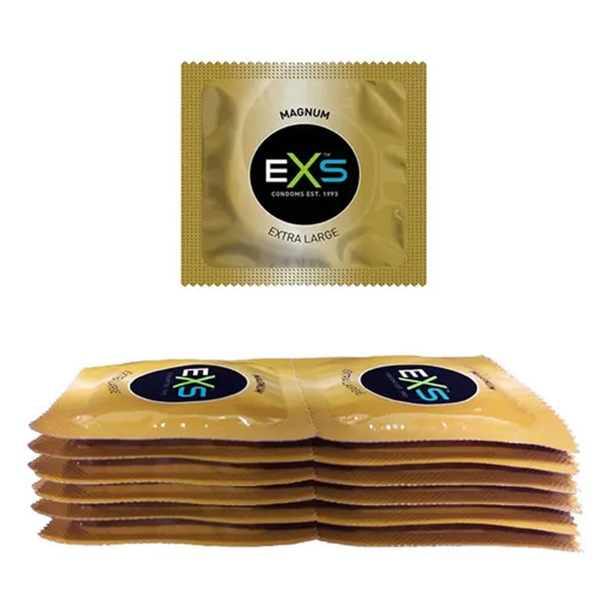 EXS - Magnum Large Condoms | 12 pack EXS Condoms - For Me To Love