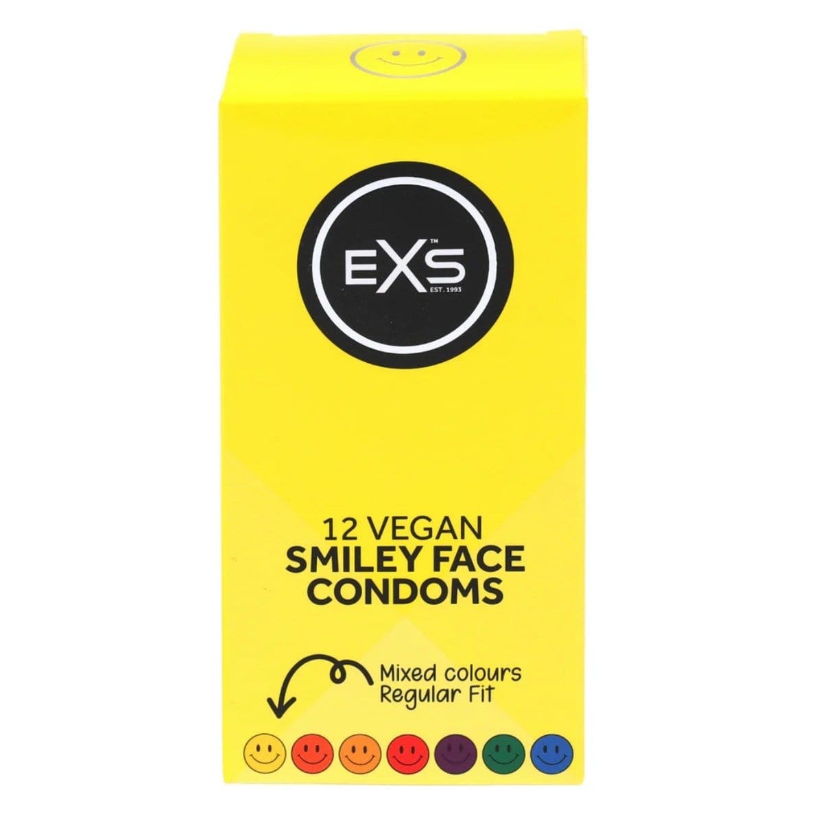 EXS - Smiley Face Condoms | 12 pack EXS Condoms - For Me To Love