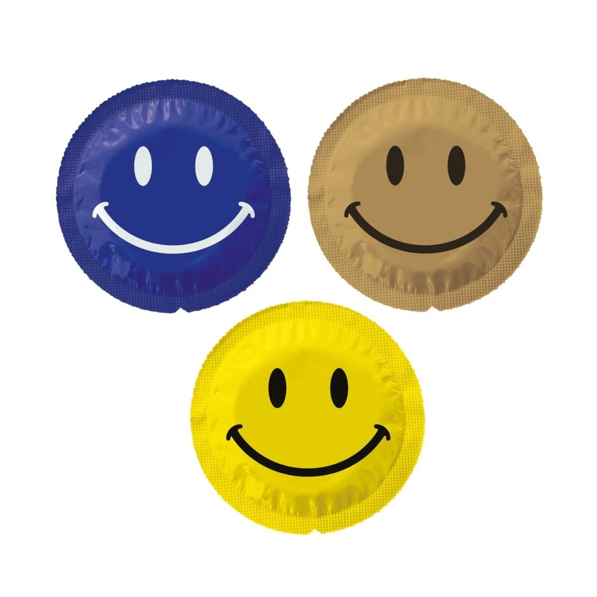EXS - Smiley Face Condoms | 12 pack EXS Condoms - For Me To Love