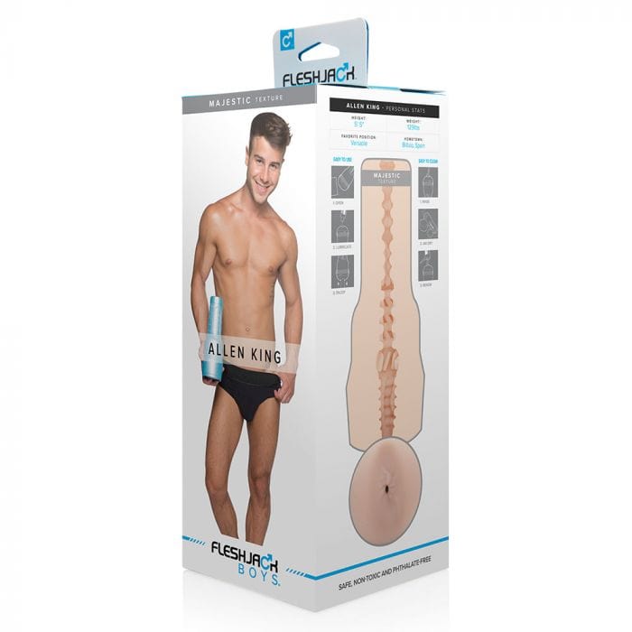 Fleshjack Boys - Allen King Butt | Male Masturbator Fleshlight - For Me To Love