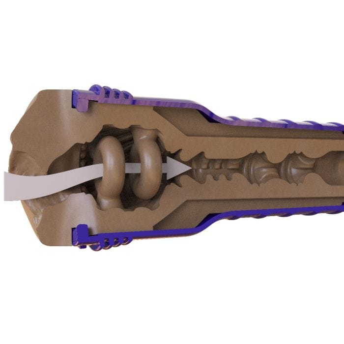 Fleshlight Boost - Bang Texture Medium Dark Flesh | Male Masturbator Fleshlight - For Me To Love