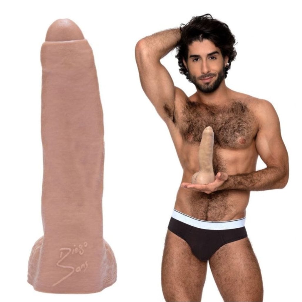 Fleshlight FLESHLIGHT GUYS - DIEGO SANS 6.5 INCH DILDO, COMPATIBLE WITH VAC-U-LOCK