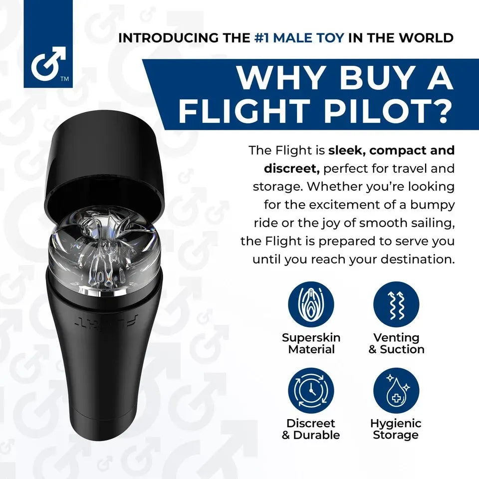 Fleshlight - Flight Pilot | Male Masturbator Fleshlight - For Me To Love