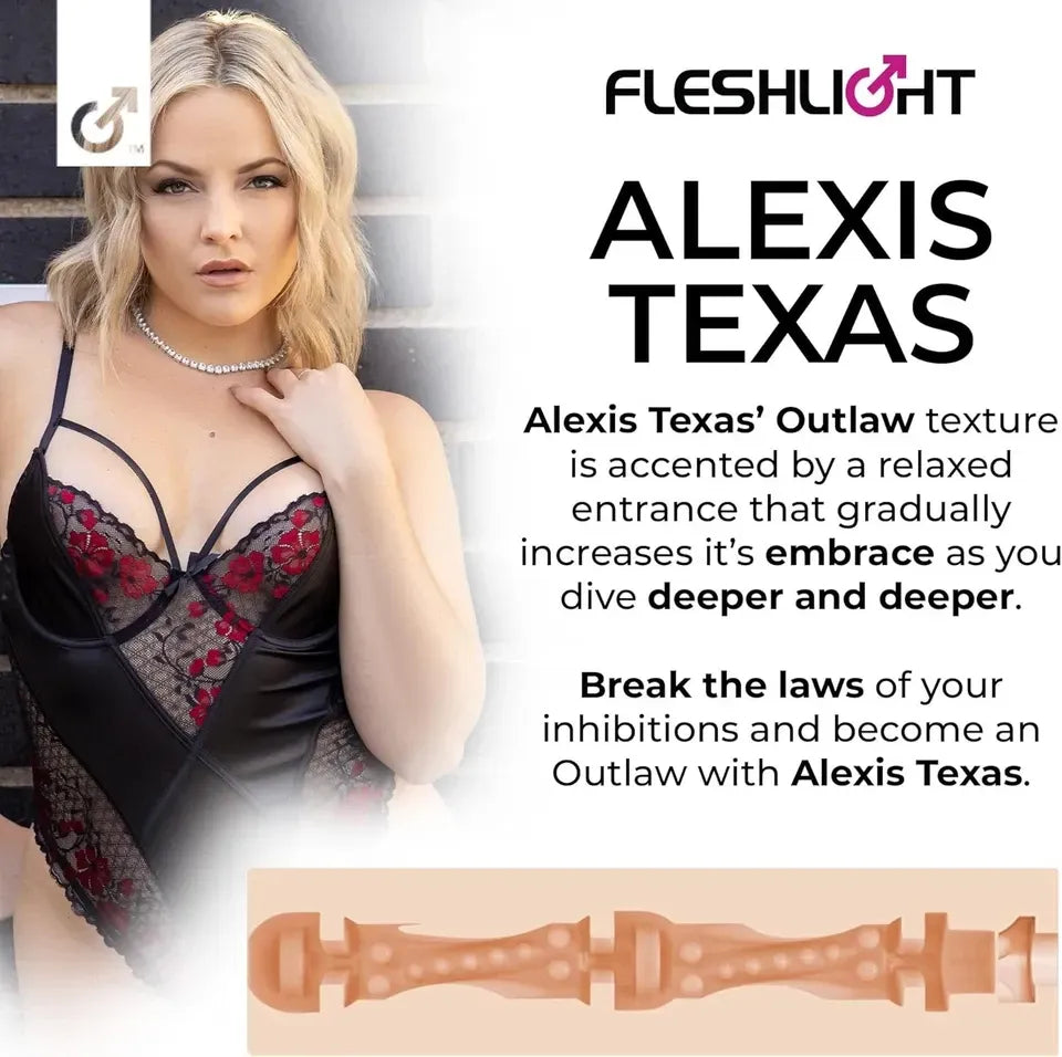 Fleshlight Girls - Alexis Texas Outlaw | Male Masturbator Fleshlight - For Me To Love