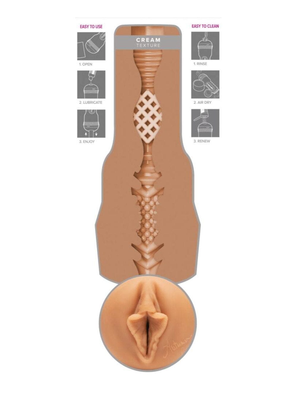 Fleshlight Girls - Autumn Falls Cream | Male Masturbator Fleshlight - For Me To Love