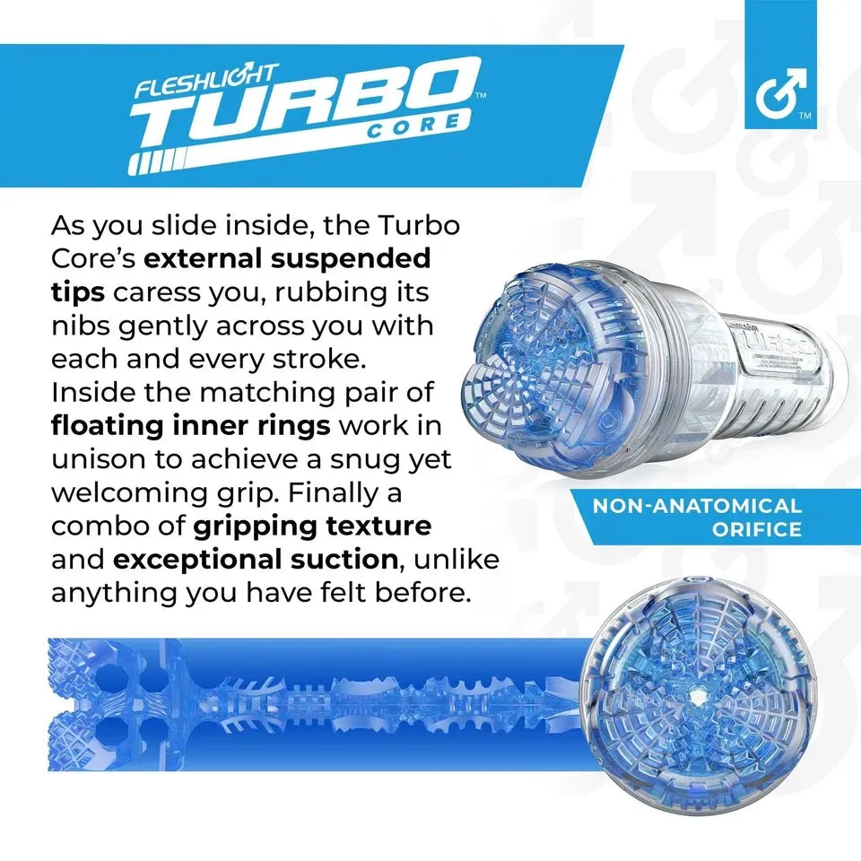 Fleshlight - Turbo Core | Male Masturbator Fleshlight - For Me To Love