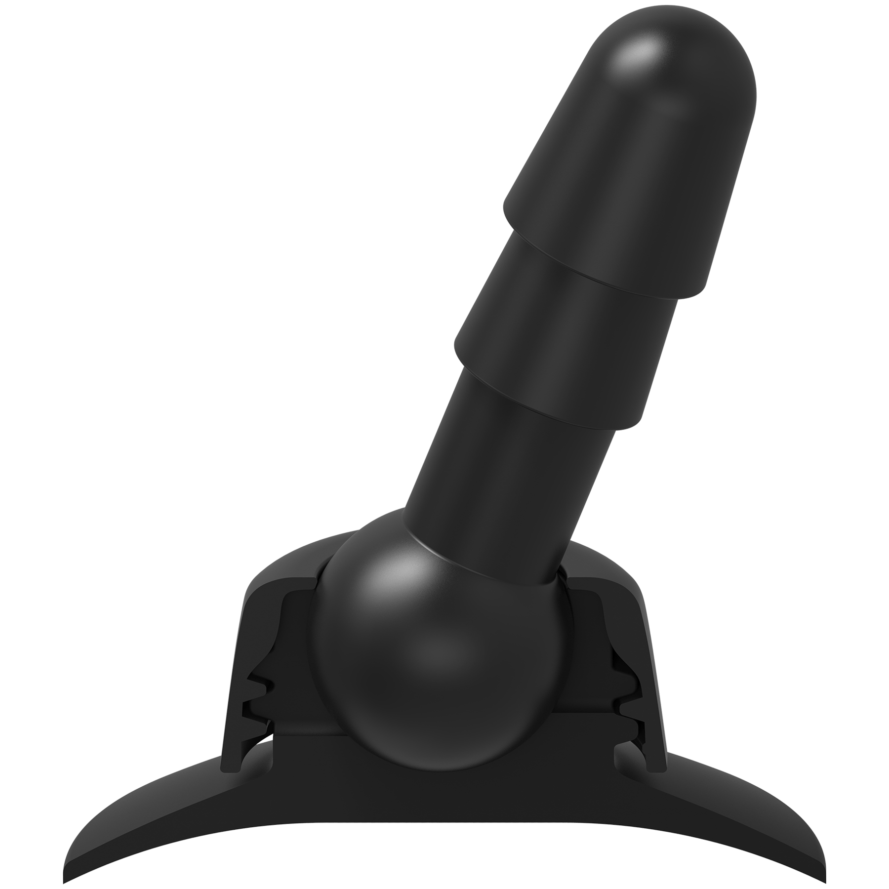 For Me To Love Doc Johnson Vac-U-Lock Deluxe 360 Degrees Swivel Suction Cup Plug Black