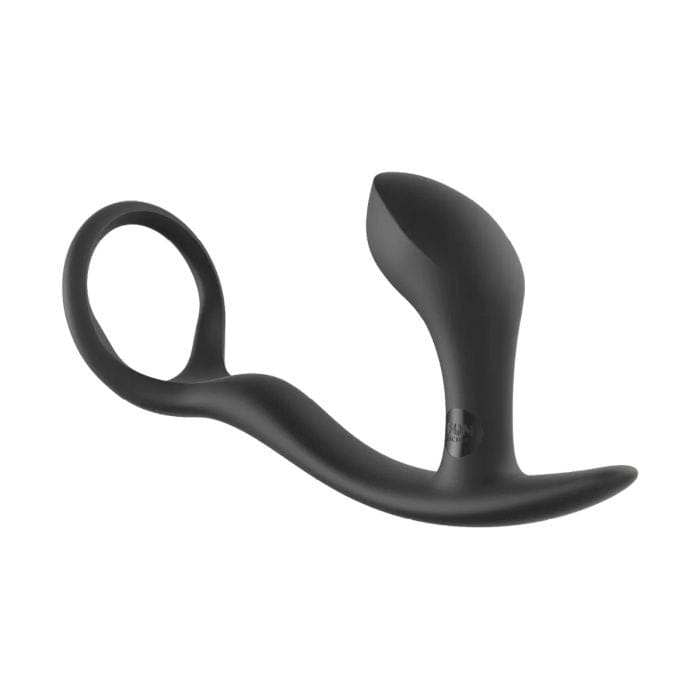 Fun Factory - Bootie Cock Ring and Prostate Plug | Slate 2.5 inch Insertable Fun Factory - For Me To Love