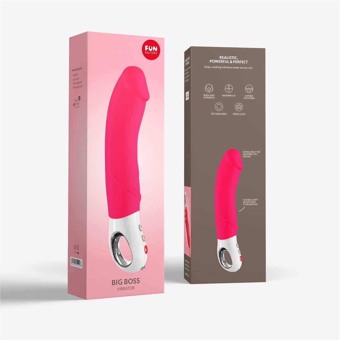 Fun Factory - G5 Big Boss Multi Function Vibrator | Pink 9 inches Fun Factory - For Me To Love