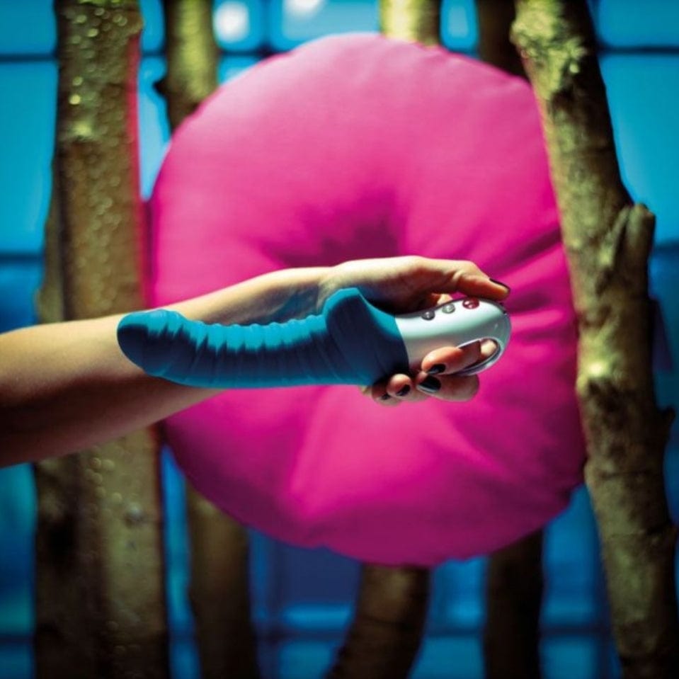 Fun Factory Tiger vibrator Turquoise Blue - USB Rechargeable Fun Factory - For Me To Love