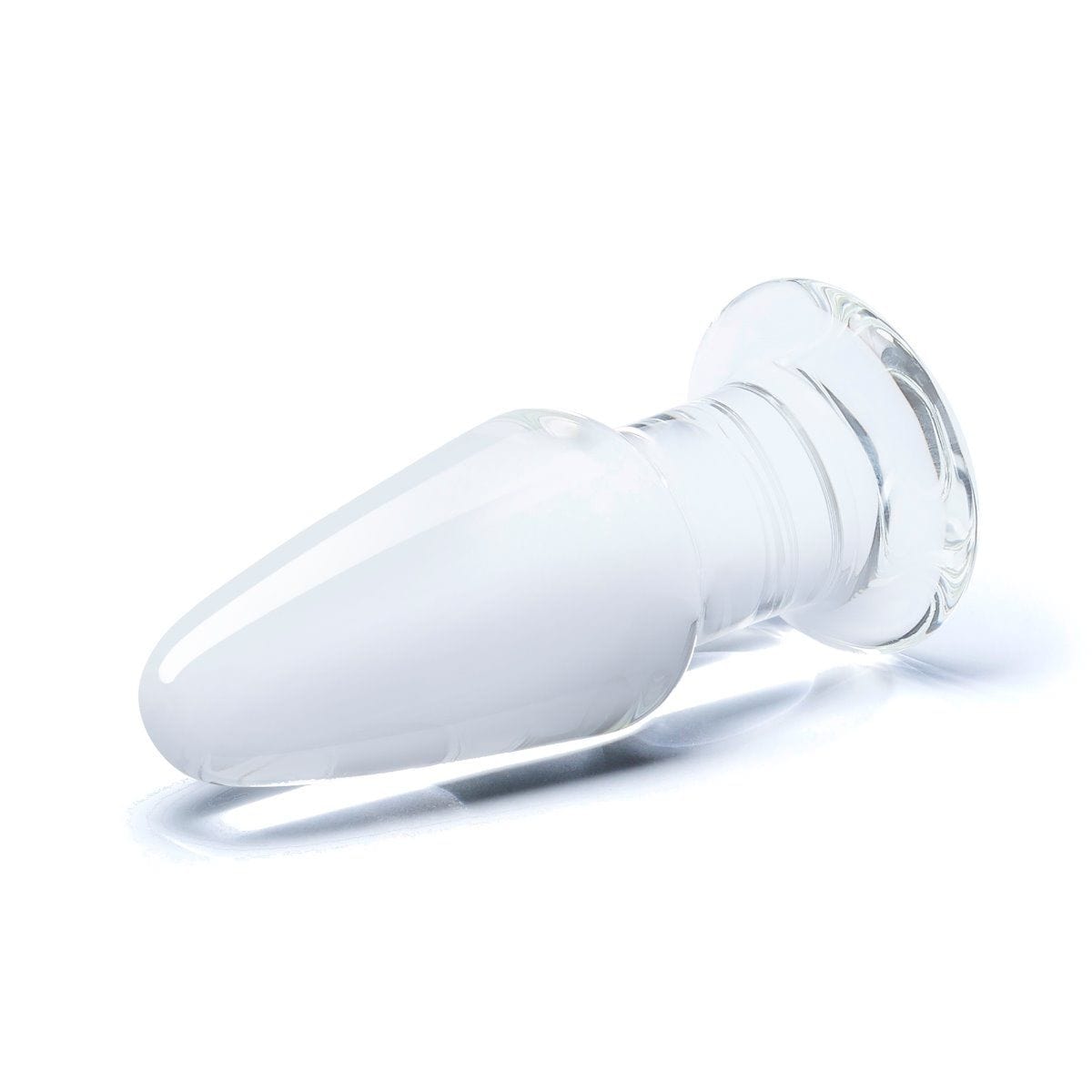 Glas - Clear Glass Butt Plug | 3.5 inches Glas - For Me To Love
