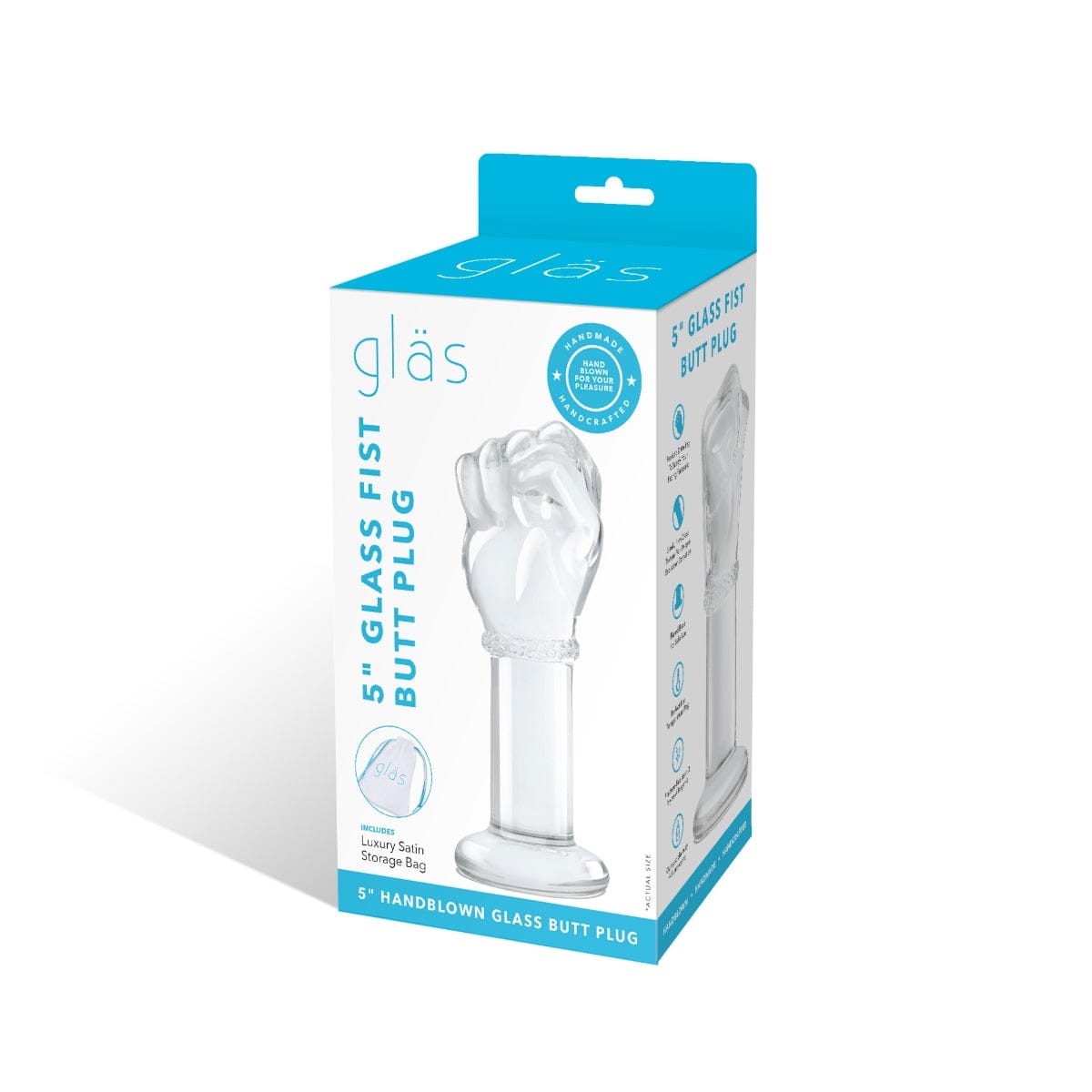 Glas - Fist Butt Plug | 5 inches Glas - For Me To Love