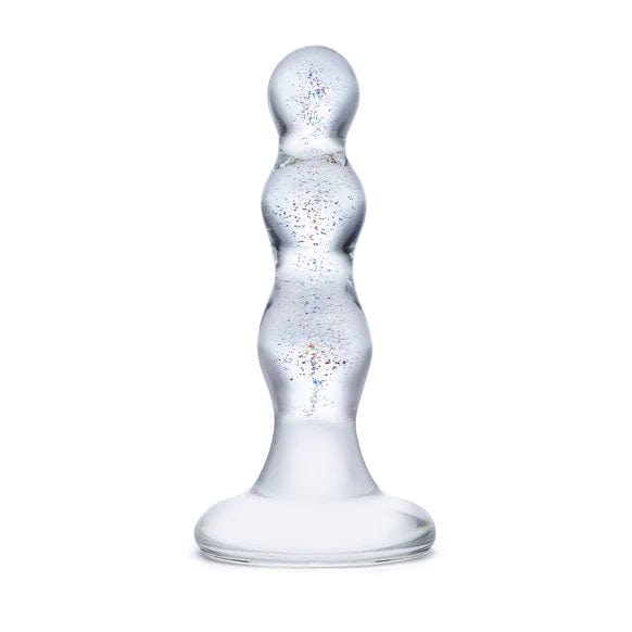 Glas - Triple Play Beaded Butt Plug | 4 inches Glas - For Me To Love