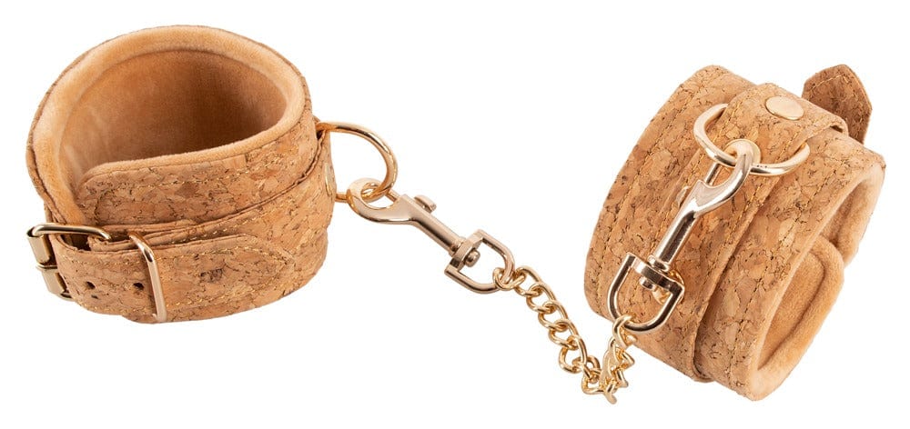 Gold Handcuffs with Chain & Snap Hooks | For Me To Love