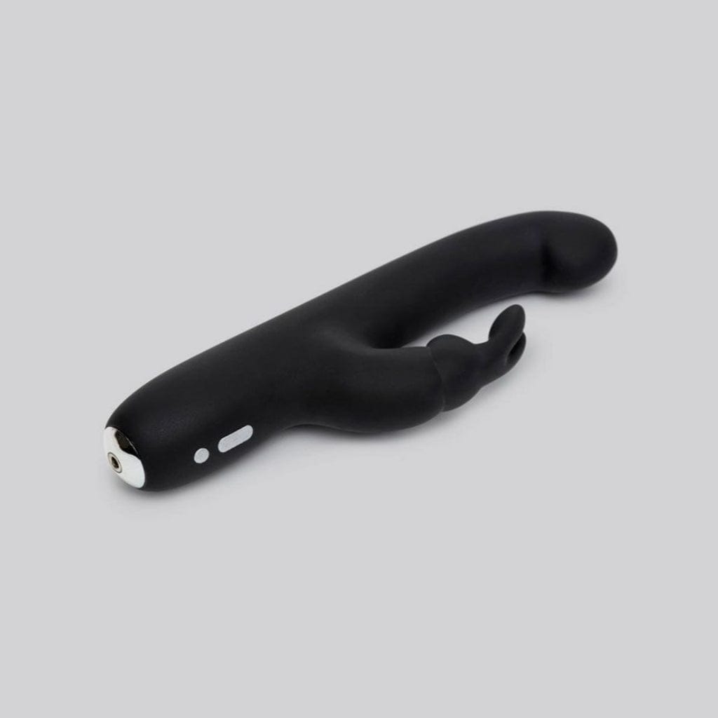 Happy Rabbit - Slimline G-Spot USB Rechargeable Rabbit Vibrator | Black Happy Rabbit - For Me To Love