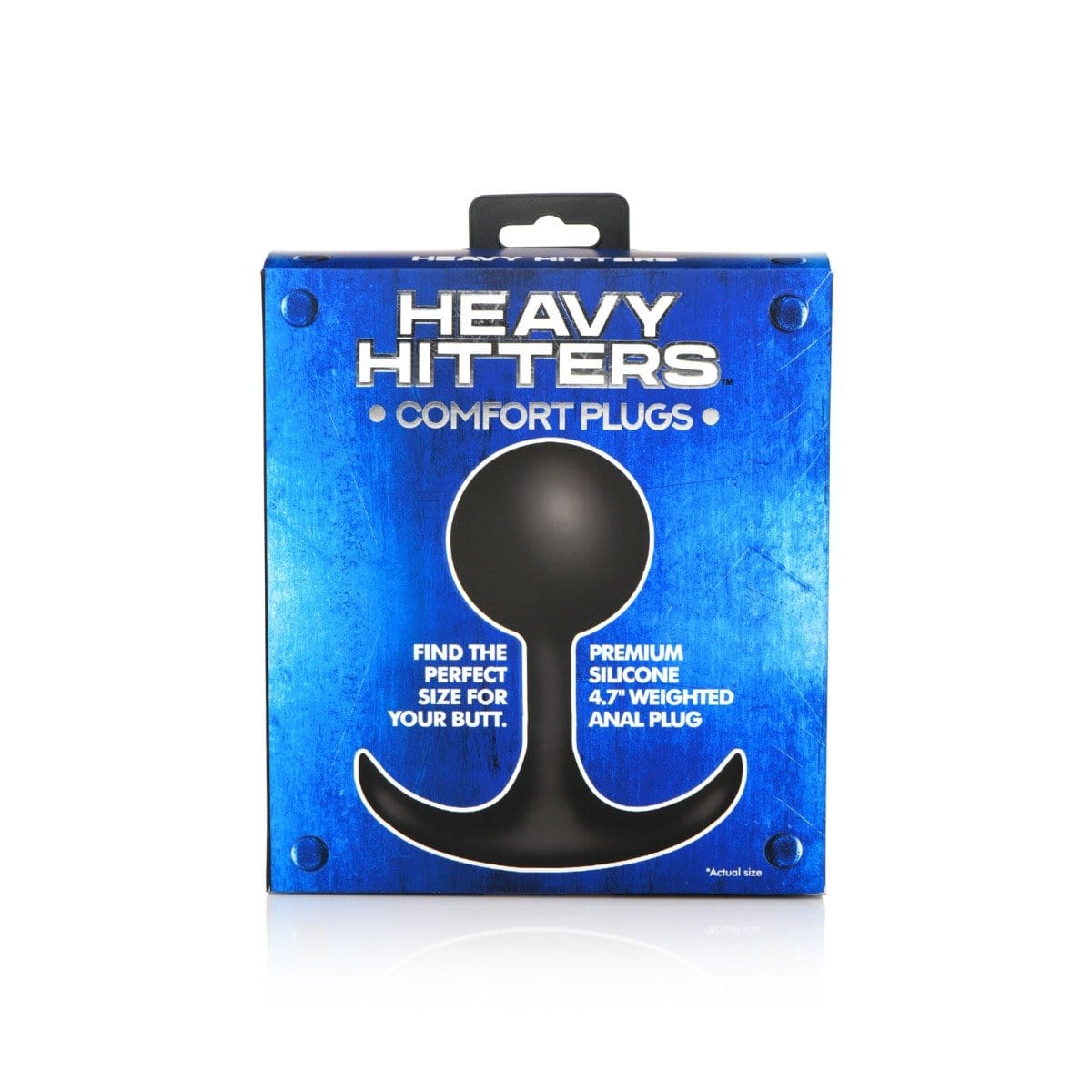 Heavy Hitters - XL Weighted Round Butt Plug | 4.7 inches Heavy Hitters - For Me To Love