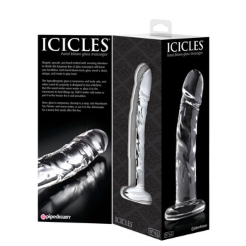 icicles Icicles glass dildo 7 inch