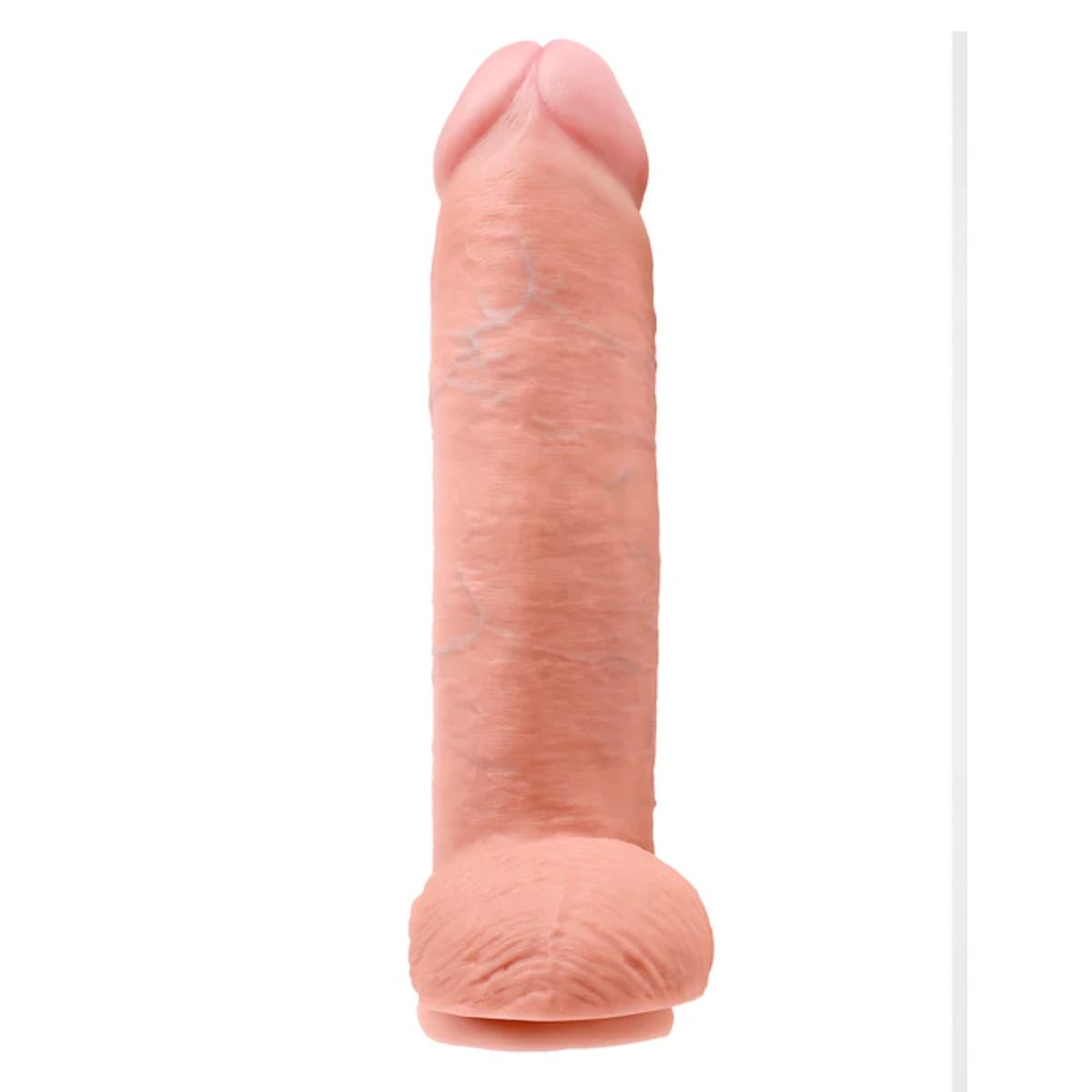 King Cock - Realistic Suction Cup Dildo with Balls | 12 inches King Cock - For Me To Love