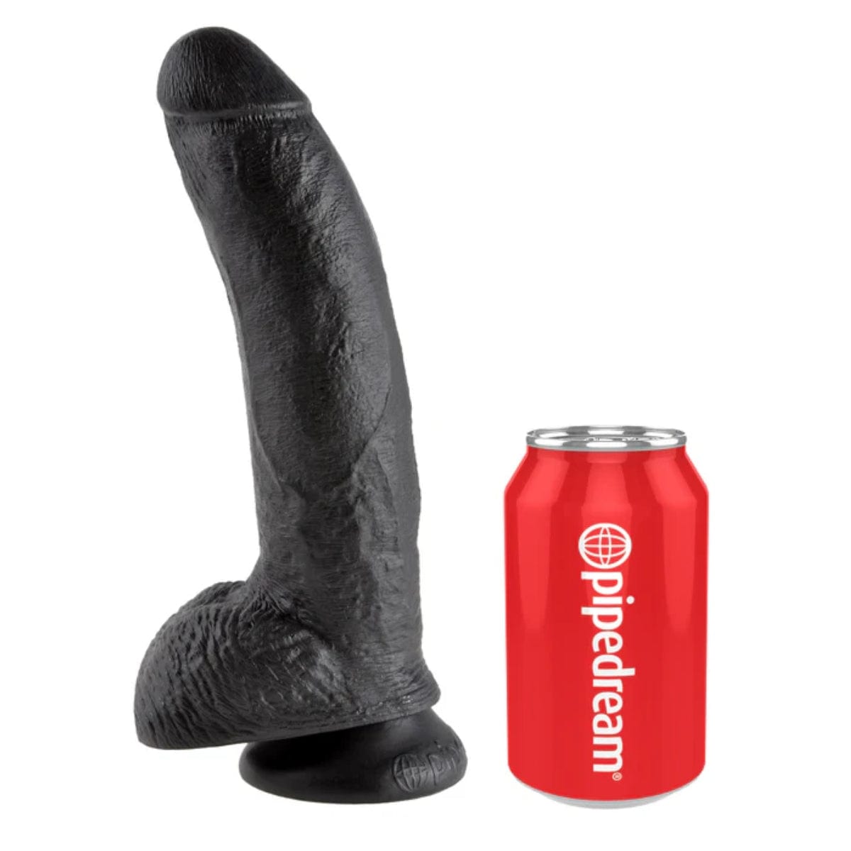 King Cock - Suction Cup Realistic Dildo with Balls | 9 inches King Cock - For Me To Love