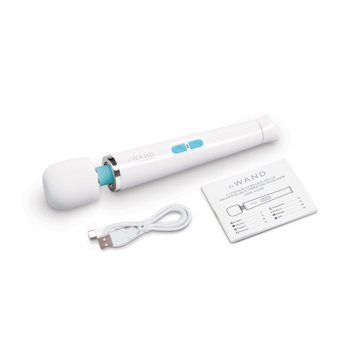 Le Wand - Classique Cordless Petite USB Rechargeable Vibrating Massager Wand Le Wand - For Me To Love