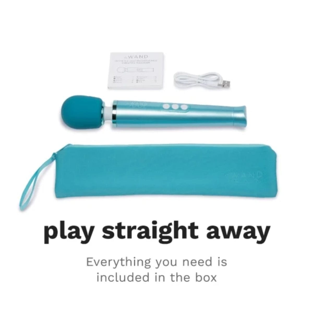 Le Wand - Dive Submersible Rechargeable Vibrating Massager Wand Le Wand - For Me To Love