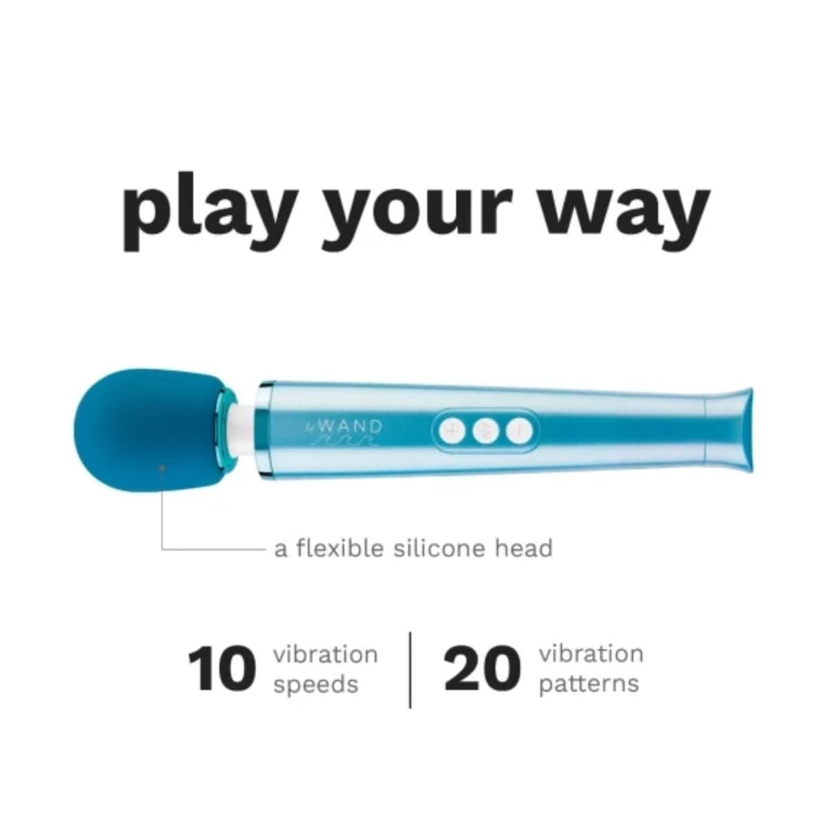 Le Wand - Dive Submersible Rechargeable Vibrating Massager Wand Le Wand - For Me To Love