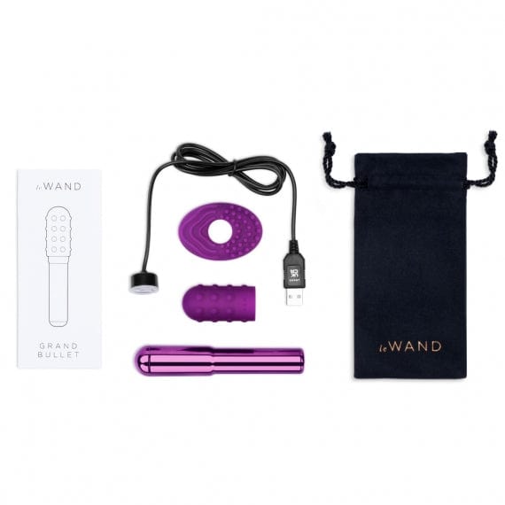 Le Wand - Grand Bullet Powerful Mini Massage Wand | USB Rechargeable le wand - For Me To Love