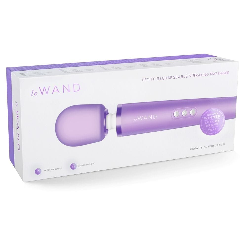 le wand Le Wand Petite Rechargeable Travel Massage Wand - Violet