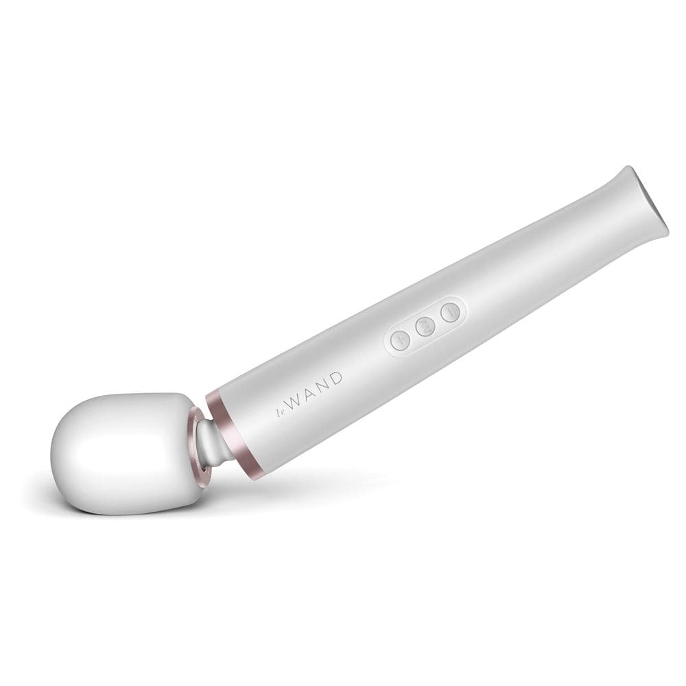 Le Wand- Luxury Rechargeable Massager Wand | White le wand - For Me To Love