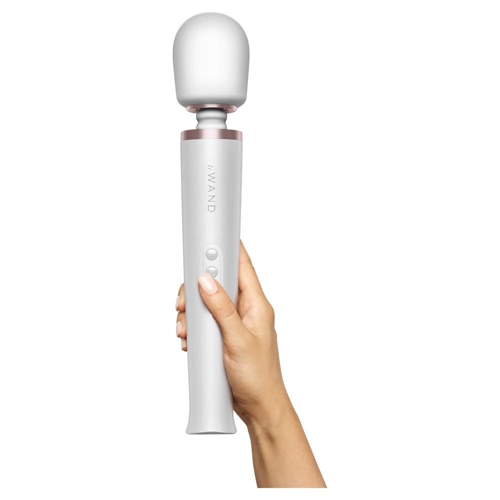 Le Wand- Luxury Rechargeable Massager Wand | White le wand - For Me To Love