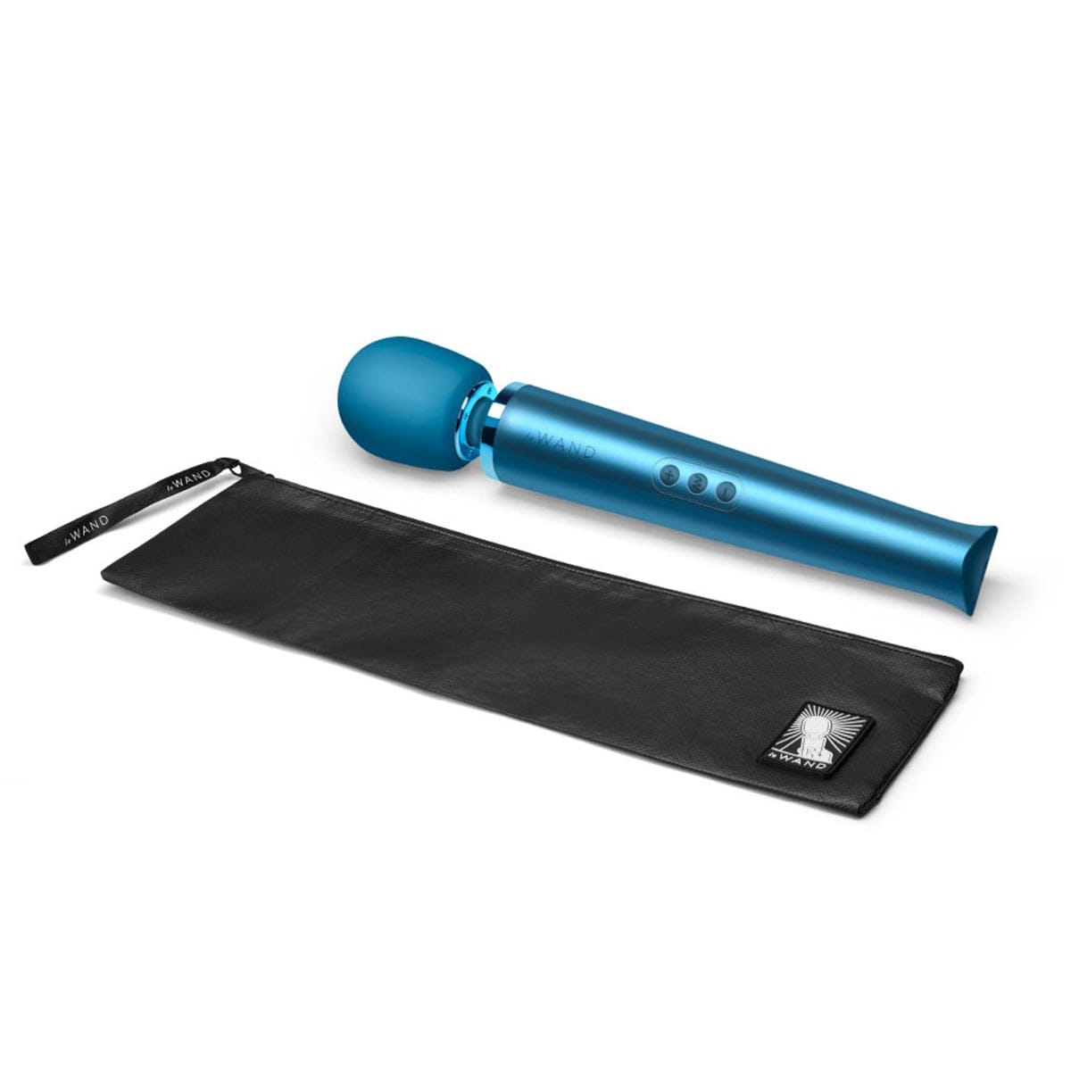 Le Wand - Luxury Rechargeable Vibrating Massager Wand | Pacific Blue le wand - For Me To Love