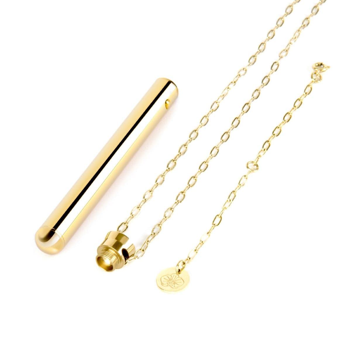 Le Wand - Necklace Vibe USB Rechargeable | Gold le wand - For Me To Love