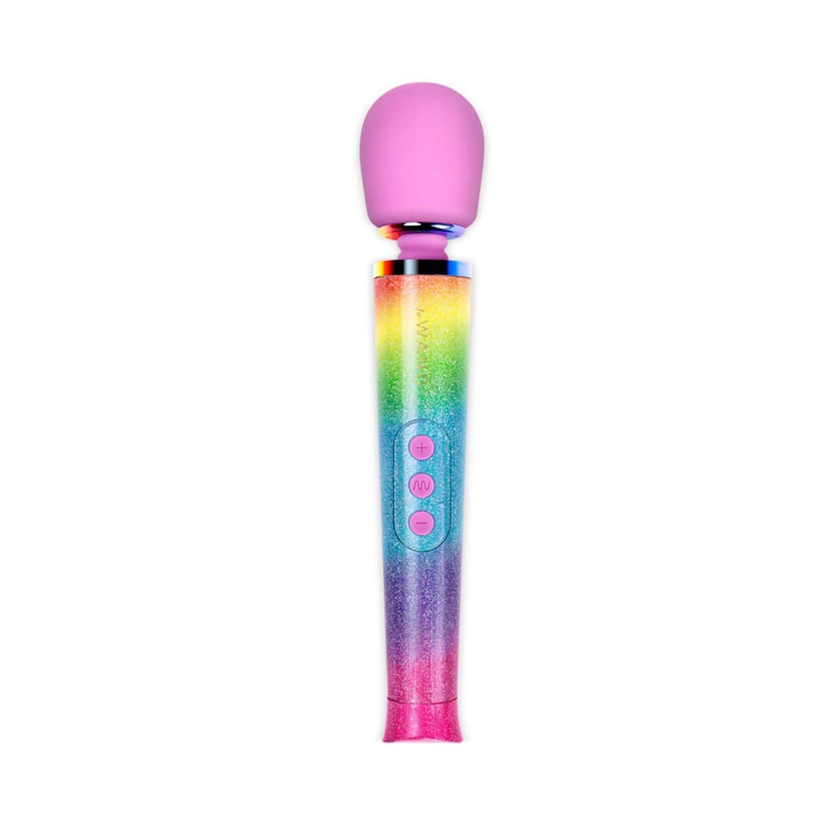Le Wand - Powerful Petite Vibrating Massage Wand USB Rechargeable | Rainbow Ombre le wand - For Me To Love