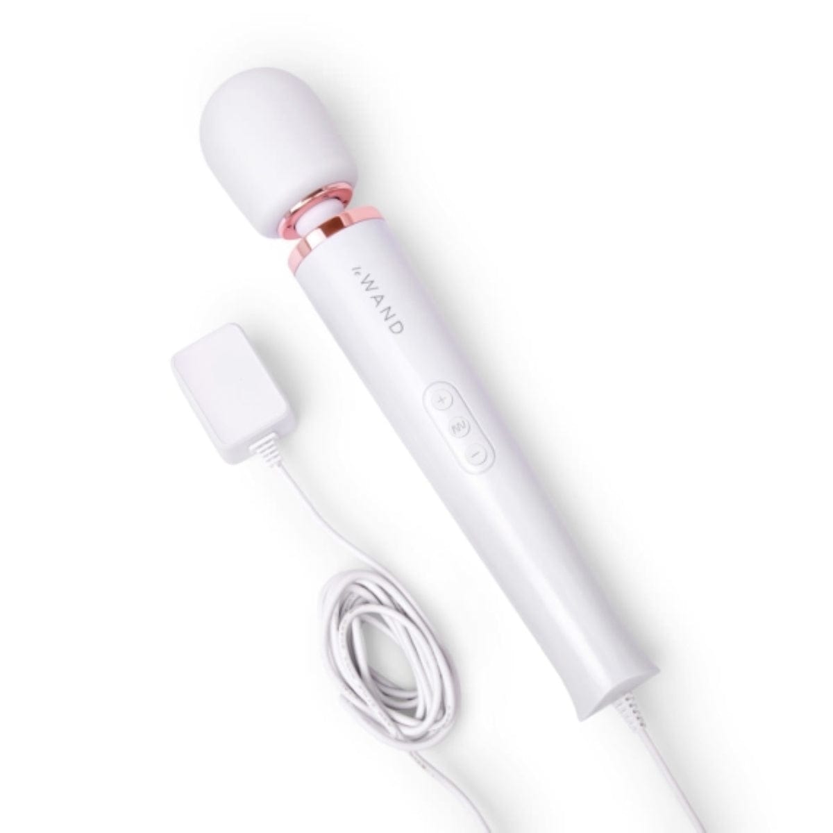 Le Wand - Powerful Plugin Massager Wand White le wand - For Me To Love