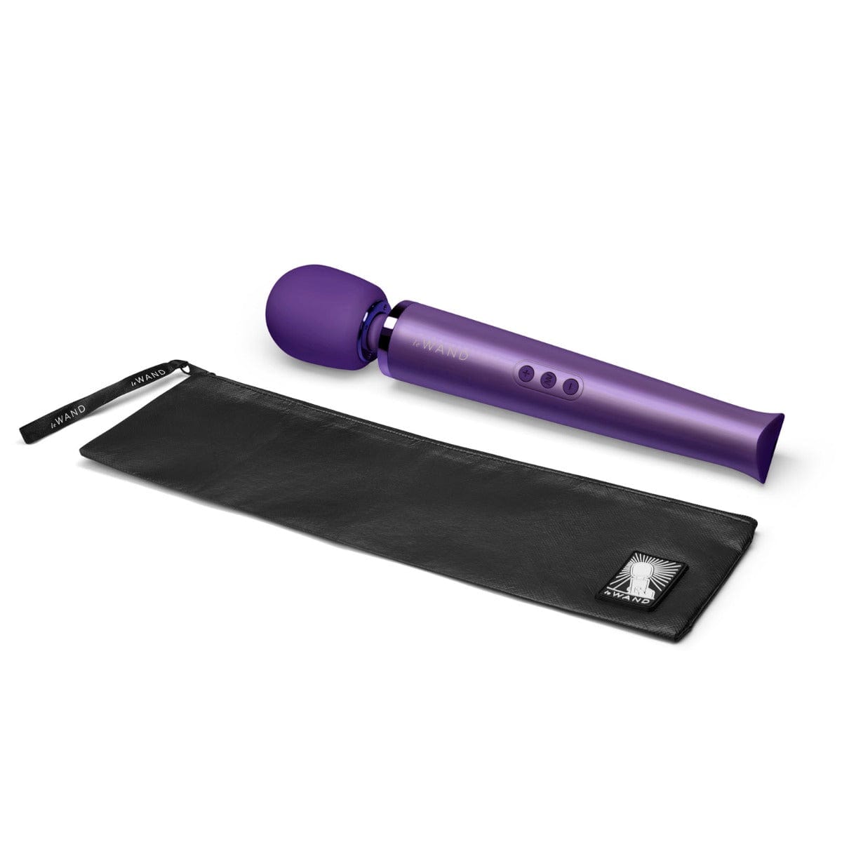 Le Wand Rechargeable Vibrating Massager Wand Purple
