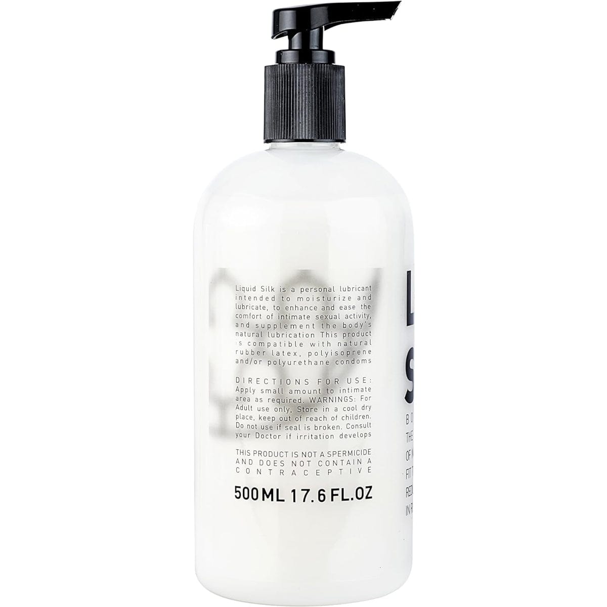 Liquid Silk Lubricant White 500ml liquid silk - For Me To Love