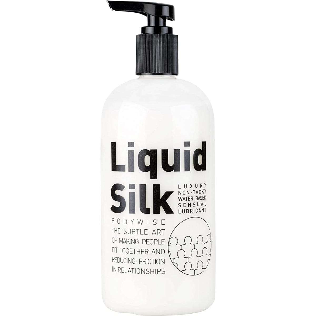 Liquid Silk Lubricant White 500ml liquid silk - For Me To Love