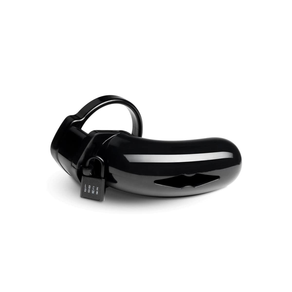 Lockdown - Black Chastity Penis Cage | Choice of Small, Medium or Large lockdown - For Me To Love