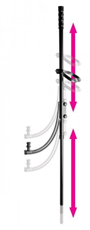 Lovebotz - Pleasure Pole Pogo-Stick Includes 2 Toys | Vac-U-Lock Compatible LoveBotz - For Me To Love