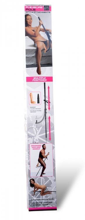 Lovebotz - Pleasure Pole Pogo-Stick Includes 2 Toys | Vac-U-Lock Compatible LoveBotz - For Me To Love