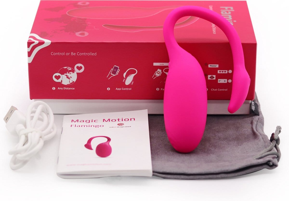 Magic Motion - Flamingo Vibrating Bullet | App Controlled Magic Motion - For Me To Love